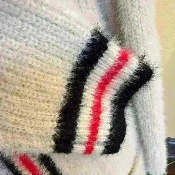 Baciano- Long Ultra Soft And Fuzzy Open Cardigan Size Medium NWOT! - Picture 5 of 8